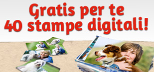 Vinci 40 stampe gratis!